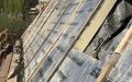 Pose des liteaux et création des chevêtres pour châssis de toiture