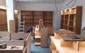 La boutique : mise en place du mobilier